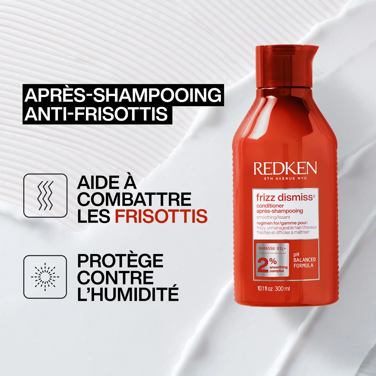 Conditioner Anti-Frisottis Frizz Dismiss Redken 300ml – Image 2