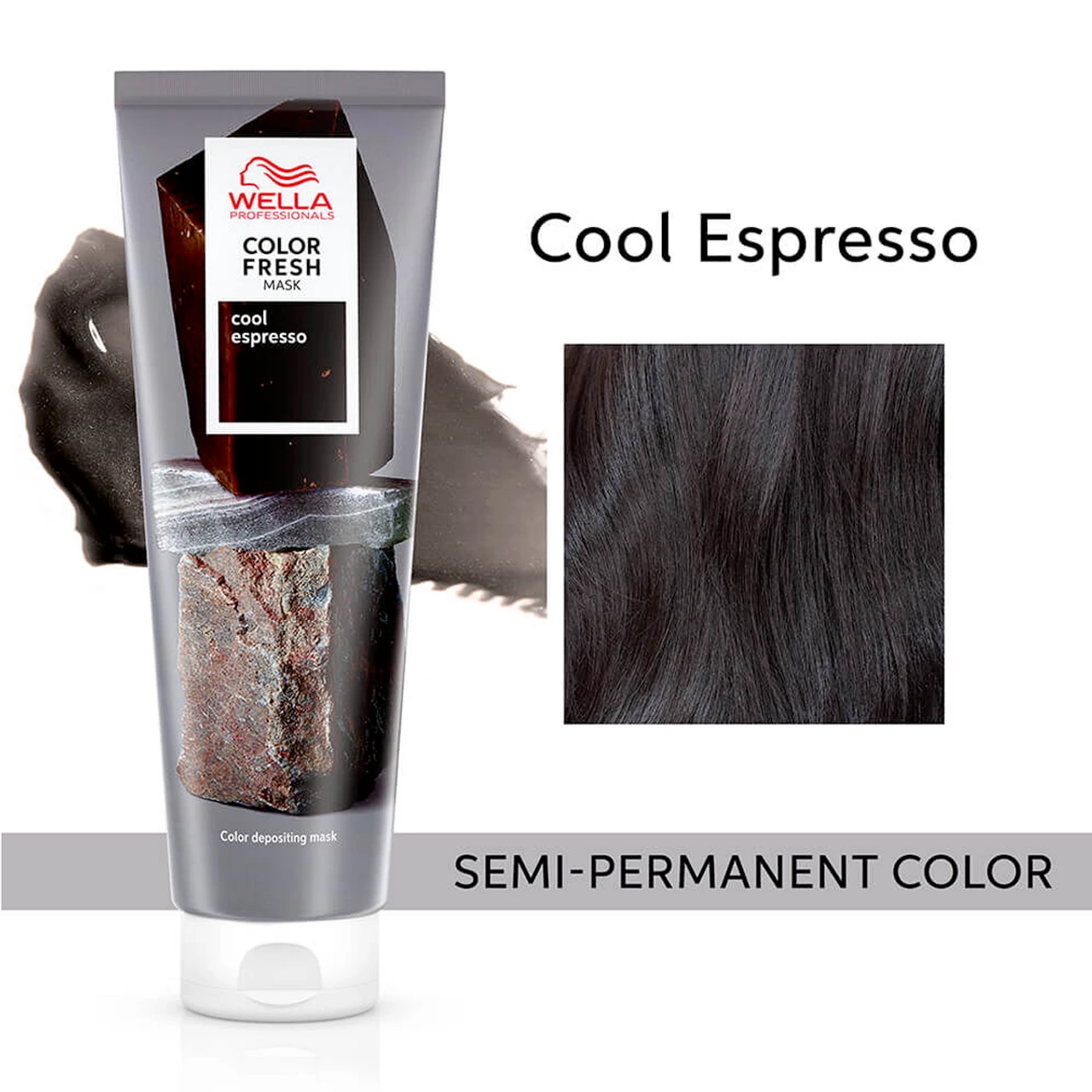 Masque Color Fresh Wella Cool Espresso 150ml – Image 2